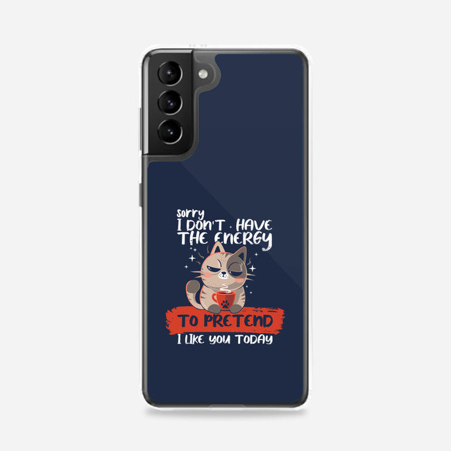 No Energy To Pretend-Samsung-Snap-Phone Case-erion_designs