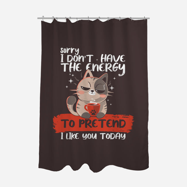 No Energy To Pretend-None-Polyester-Shower Curtain-erion_designs