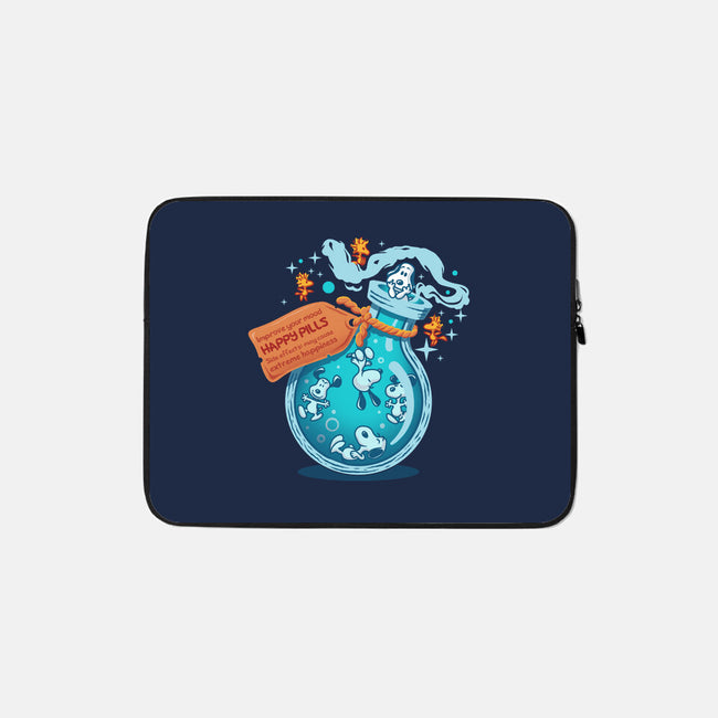 Happy Pills-None-Zippered-Laptop Sleeve-erion_designs