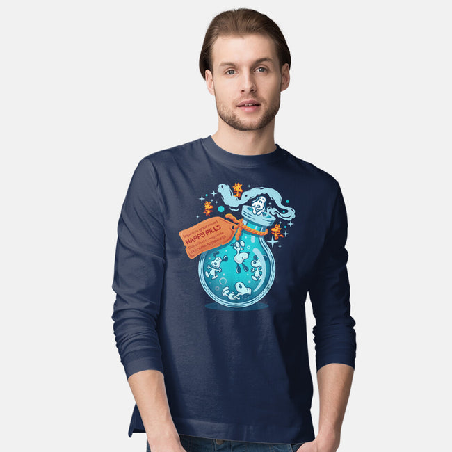 Happy Pills-Mens-Long Sleeved-Tee-erion_designs