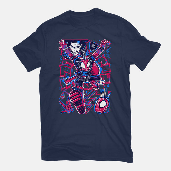 Hobie Brown Spider Punk-Womens-Fitted-Tee-Panchi Art