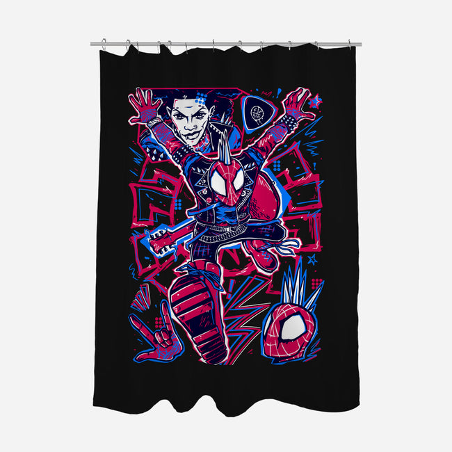 Hobie Brown Spider Punk-None-Polyester-Shower Curtain-Panchi Art