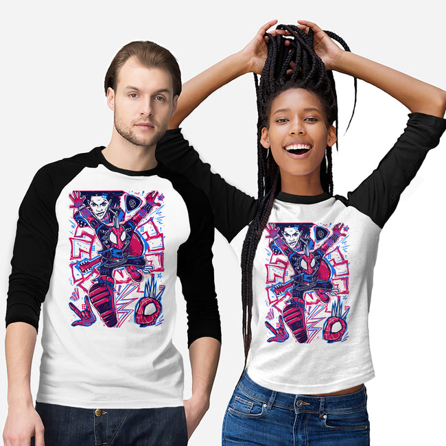 Hobie Brown Spider Punk-Unisex-Baseball-Tee-Panchi Art