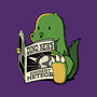 Jurassic News-None-Removable Cover w Insert-Throw Pillow-tobefonseca