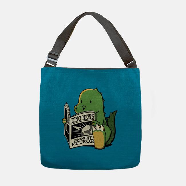 Jurassic News-None-Adjustable Tote-Bag-tobefonseca