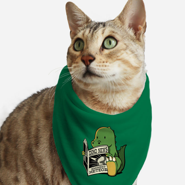 Jurassic News-Cat-Bandana-Pet Collar-tobefonseca