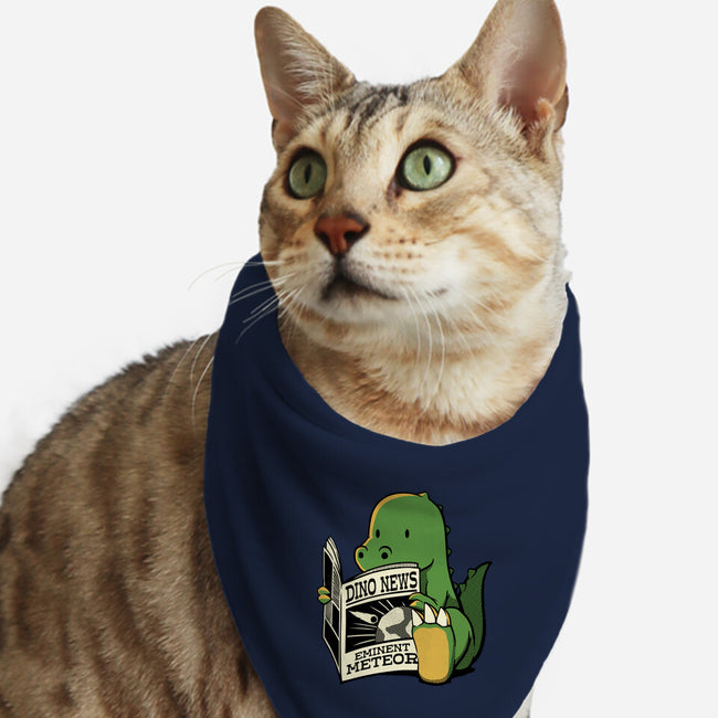 Jurassic News-Cat-Bandana-Pet Collar-tobefonseca