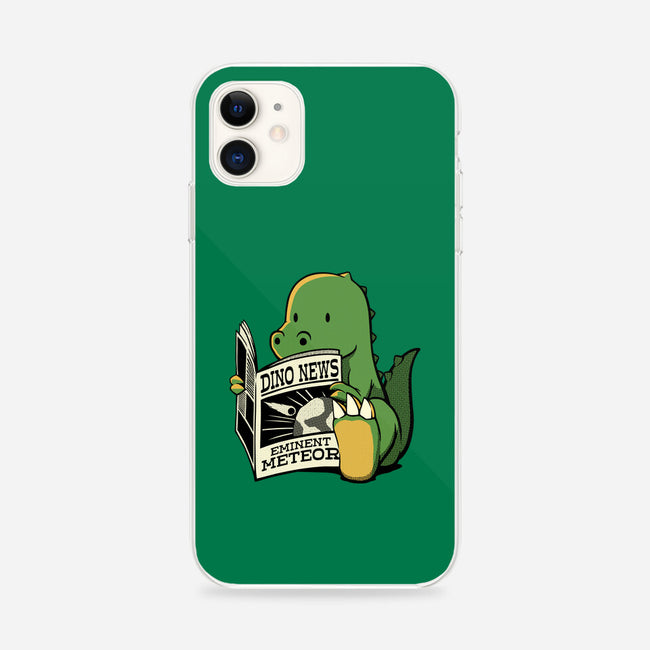 Jurassic News-iPhone-Snap-Phone Case-tobefonseca