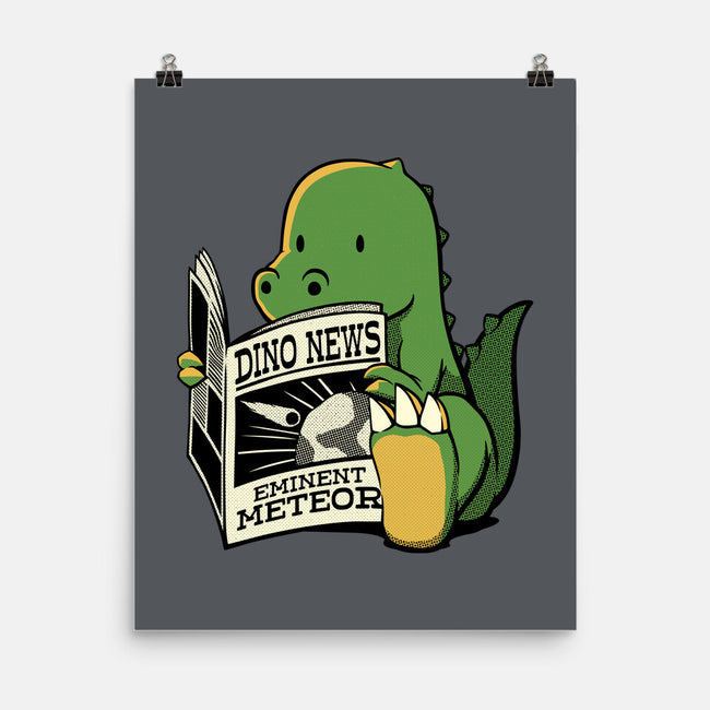 Jurassic News-None-Matte-Poster-tobefonseca