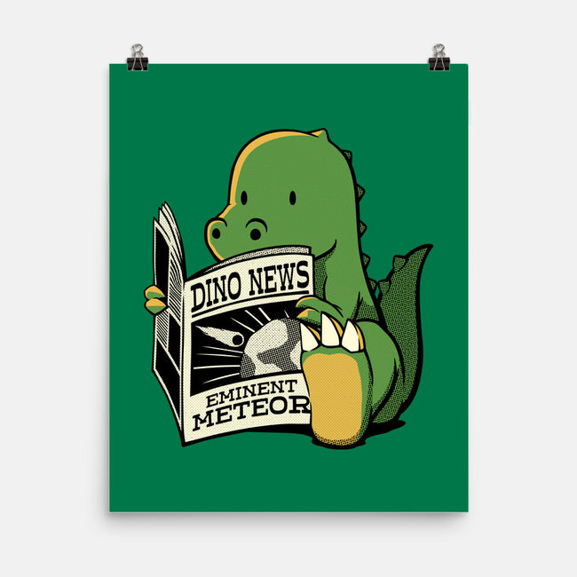 Jurassic News-None-Matte-Poster-tobefonseca