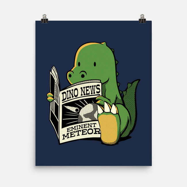 Jurassic News-None-Matte-Poster-tobefonseca