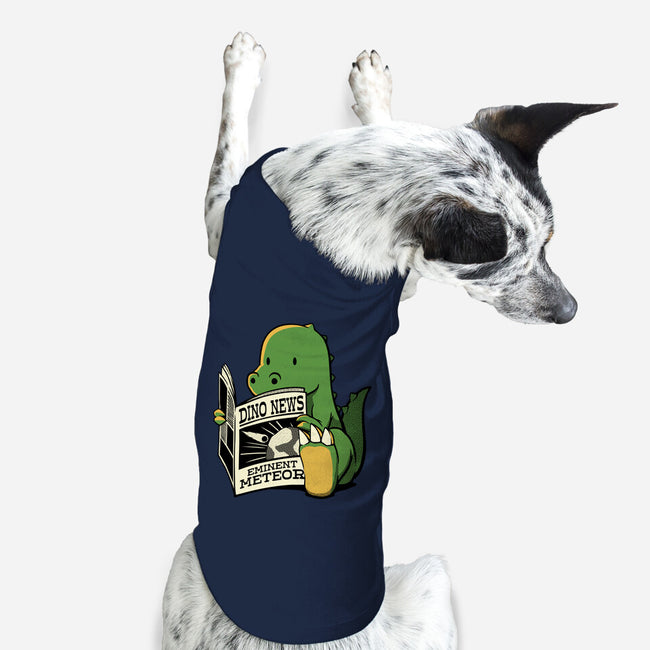 Jurassic News-Dog-Basic-Pet Tank-tobefonseca