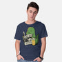 Jurassic News-Mens-Basic-Tee-tobefonseca