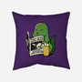 Jurassic News-None-Removable Cover w Insert-Throw Pillow-tobefonseca