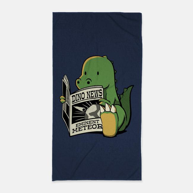 Jurassic News-None-Beach-Towel-tobefonseca