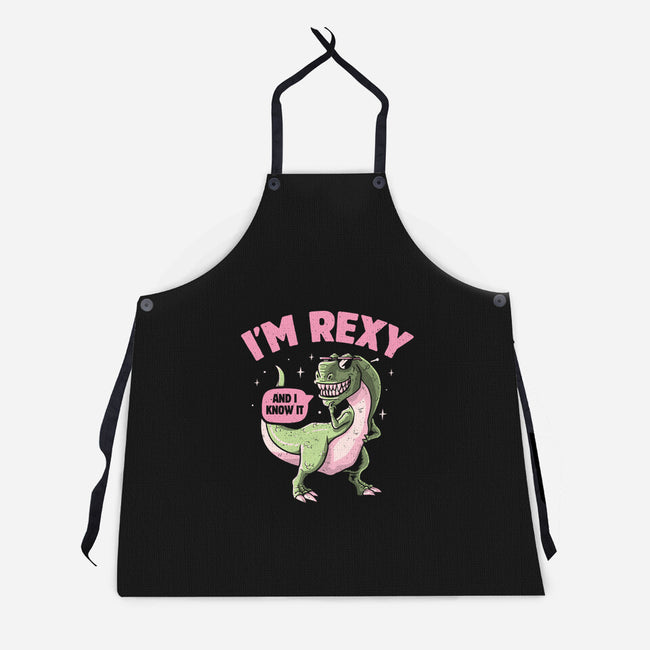 I'm Rexy-Unisex-Kitchen-Apron-tobefonseca