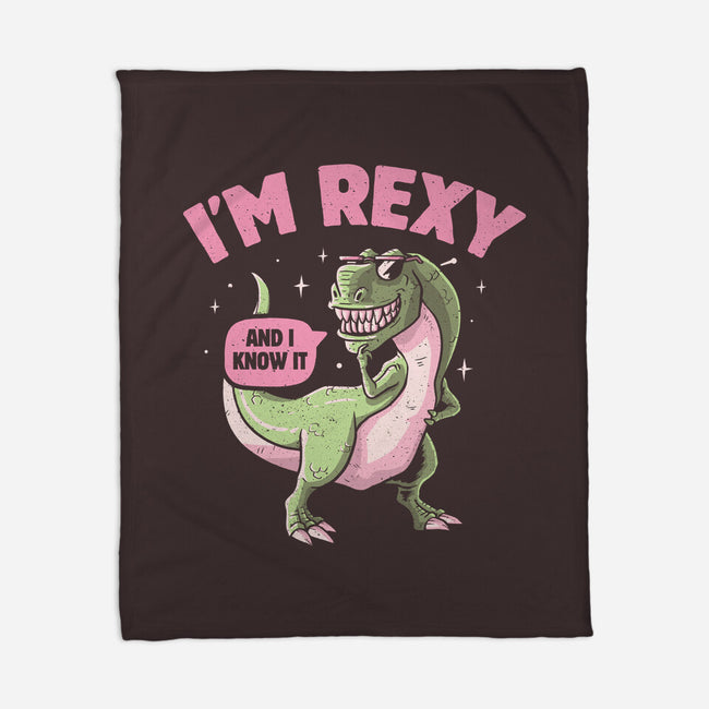 I'm Rexy-None-Fleece-Blanket-tobefonseca