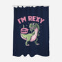 I'm Rexy-None-Polyester-Shower Curtain-tobefonseca