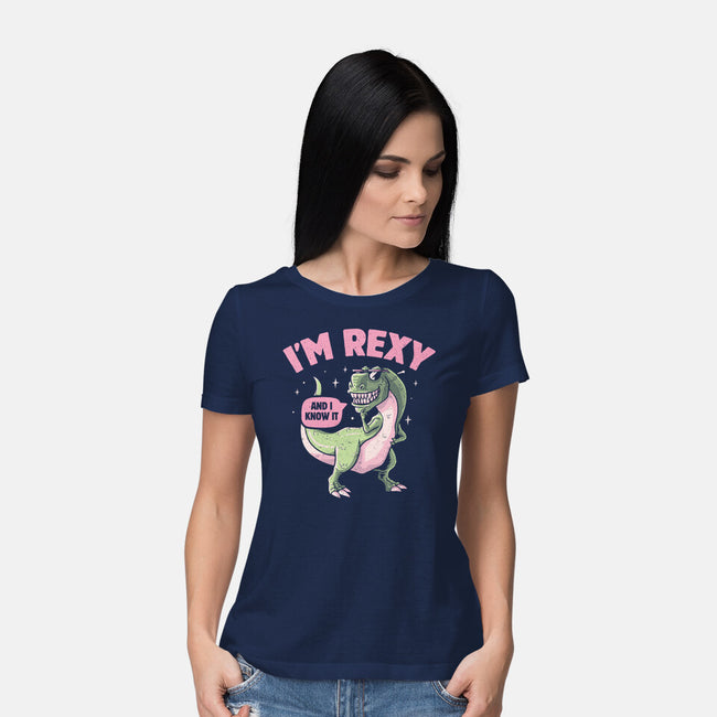 I'm Rexy-Womens-Basic-Tee-tobefonseca