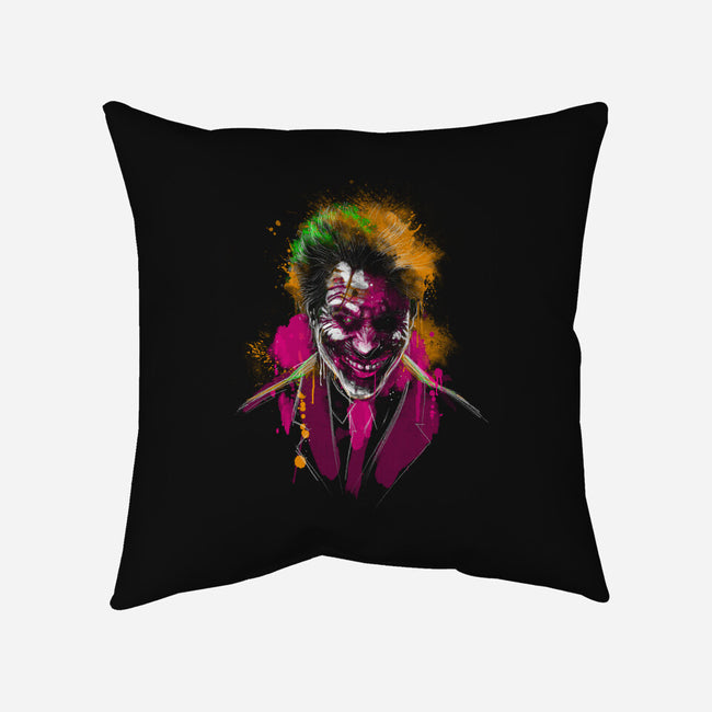 Joking-None-Non-Removable Cover w Insert-Throw Pillow-kharmazero