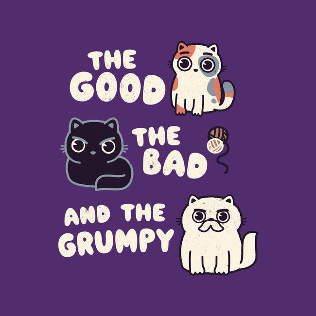 Good Bad And Grumpy-Womens-Off Shoulder-Sweatshirt-Weird & Punderful