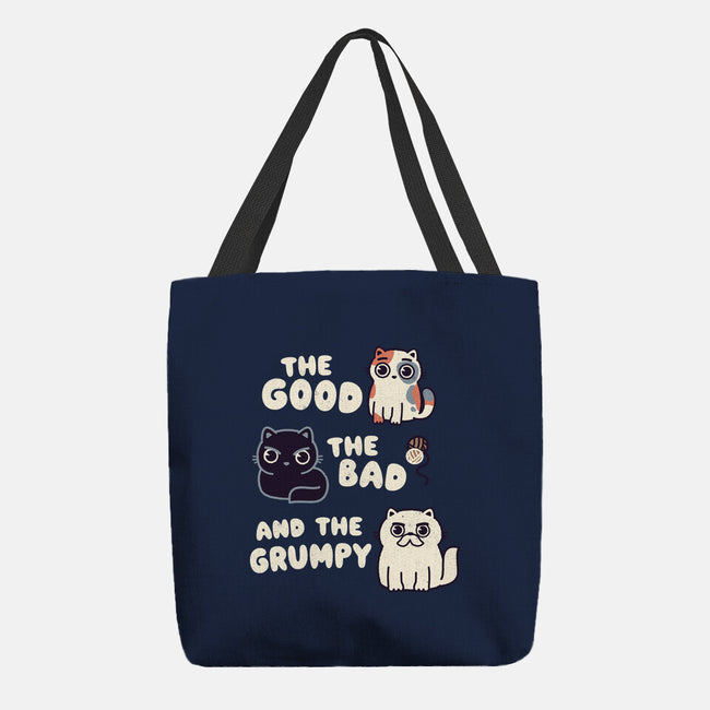 Good Bad And Grumpy-None-Basic Tote-Bag-Weird & Punderful