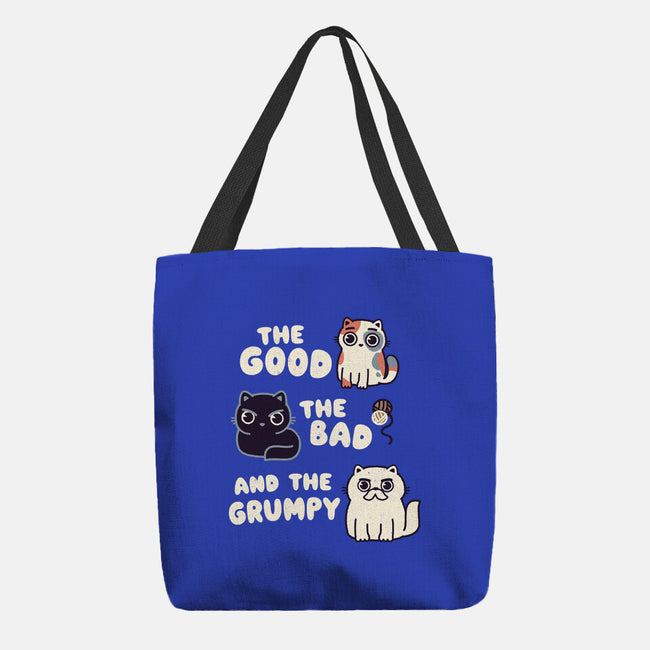 Good Bad And Grumpy-None-Basic Tote-Bag-Weird & Punderful