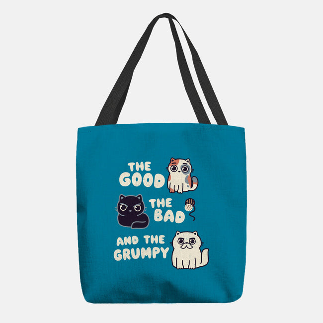 Good Bad And Grumpy-None-Basic Tote-Bag-Weird & Punderful