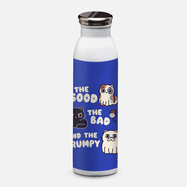 Good Bad And Grumpy-None-Water Bottle-Drinkware-Weird & Punderful
