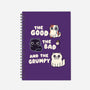 Good Bad And Grumpy-None-Dot Grid-Notebook-Weird & Punderful