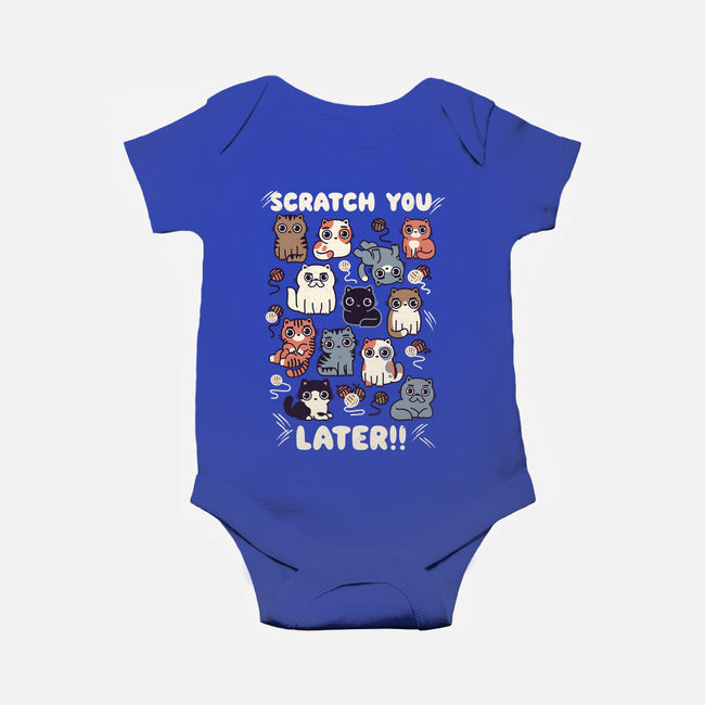 Scratch You Later-Baby-Basic-Onesie-Weird & Punderful