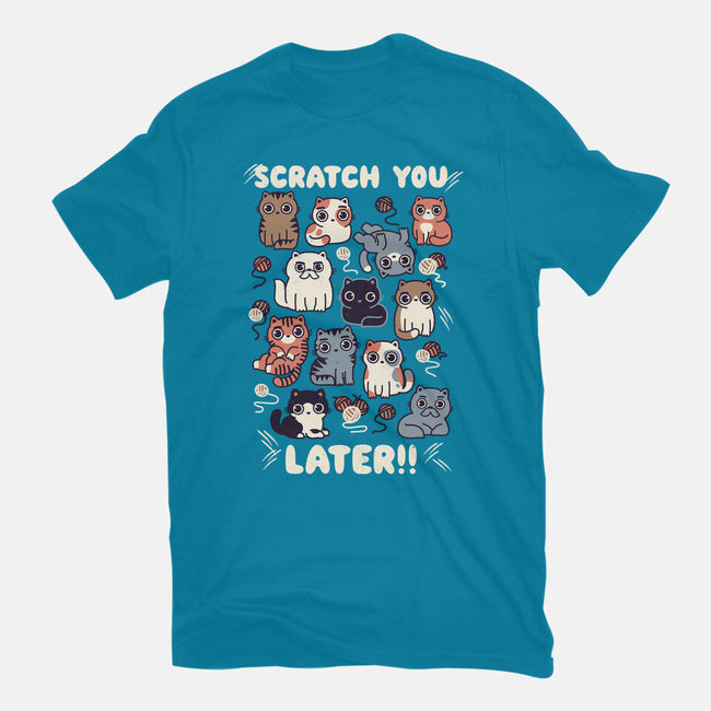 Scratch You Later-Unisex-Basic-Tee-Weird & Punderful