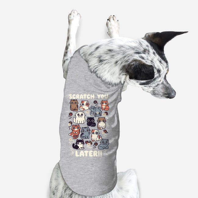 Scratch You Later-Dog-Basic-Pet Tank-Weird & Punderful