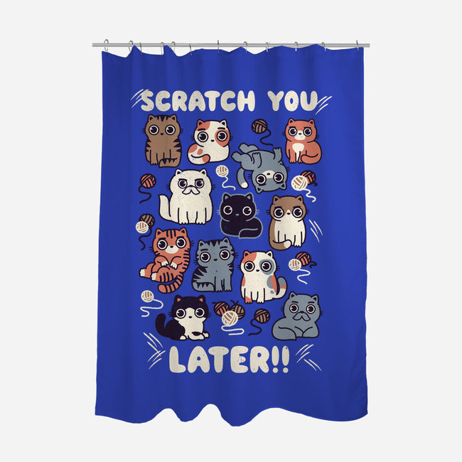 Scratch You Later-None-Polyester-Shower Curtain-Weird & Punderful