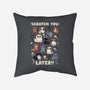 Scratch You Later-None-Removable Cover-Throw Pillow-Weird & Punderful