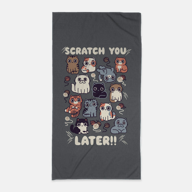 Scratch You Later-None-Beach-Towel-Weird & Punderful