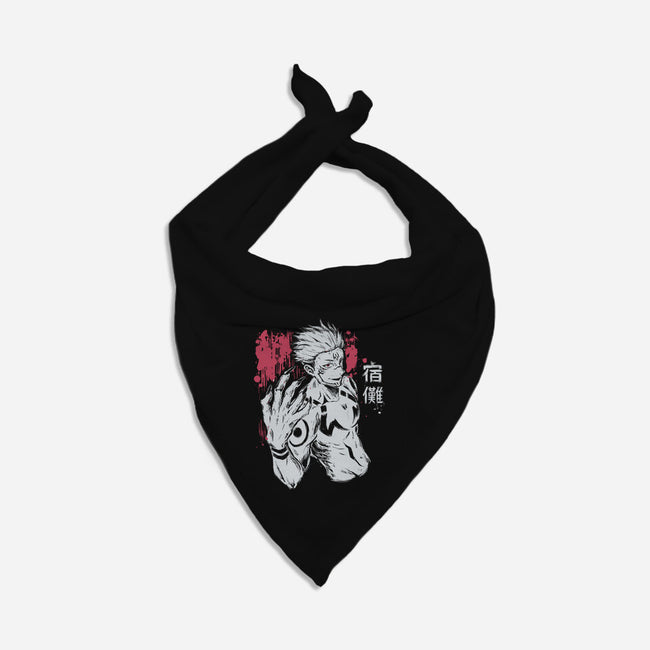 Ryomen Sukuna-Dog-Bandana-Pet Collar-xMorfina