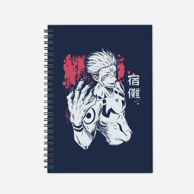 Ryomen Sukuna-None-Dot Grid-Notebook-xMorfina