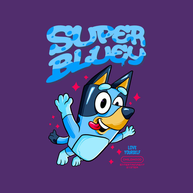 Super Bluey-Youth-Basic-Tee-spoilerinc