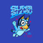 Super Bluey-None-Removable Cover-Throw Pillow-spoilerinc