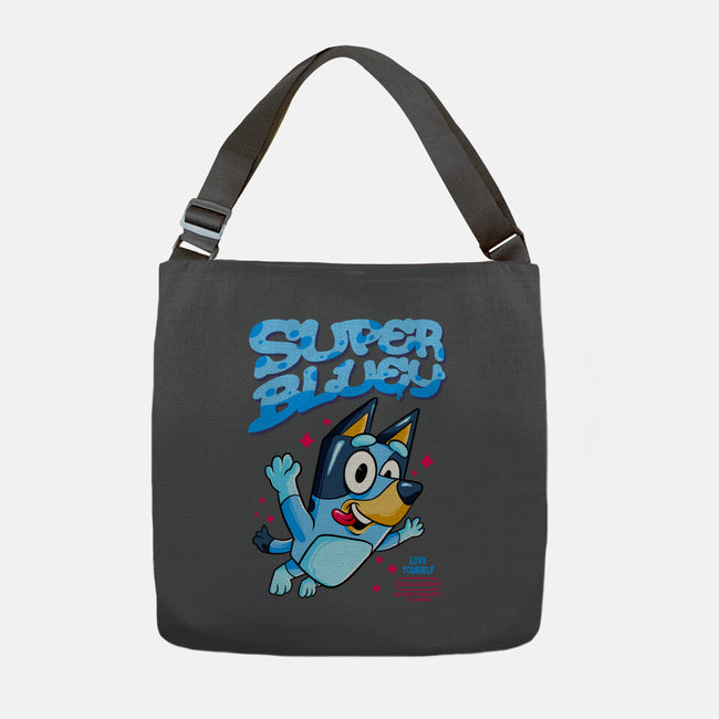 Super Bluey-None-Adjustable Tote-Bag-spoilerinc