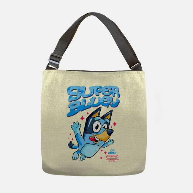 Super Bluey-None-Adjustable Tote-Bag-spoilerinc