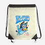 Super Bluey-None-Drawstring-Bag-spoilerinc