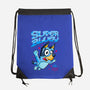 Super Bluey-None-Drawstring-Bag-spoilerinc