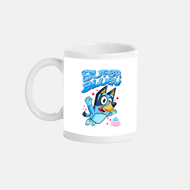 Super Bluey-None-Mug-Drinkware-spoilerinc