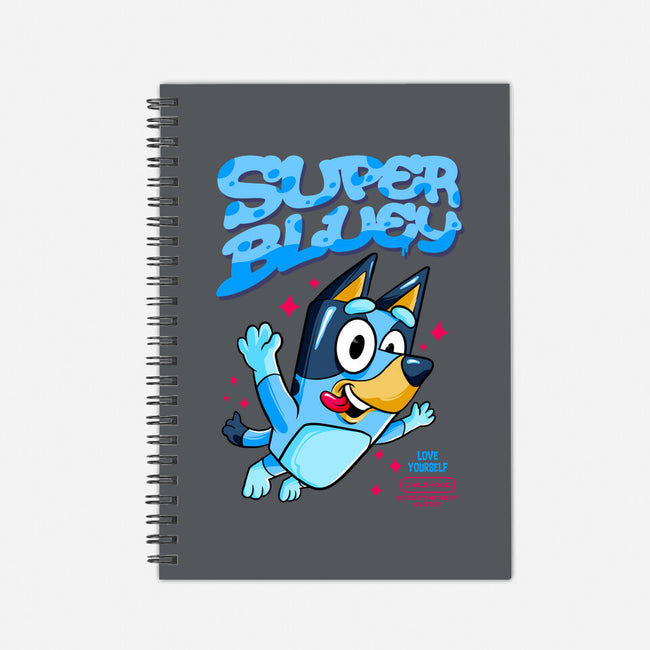 Super Bluey-None-Dot Grid-Notebook-spoilerinc