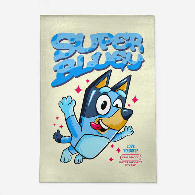 Super Bluey-None-Outdoor-Rug-spoilerinc