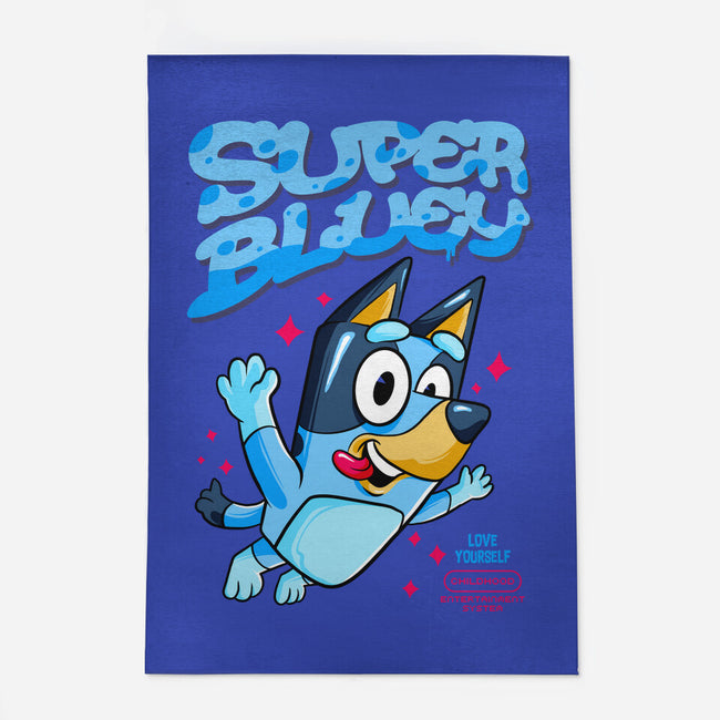 Super Bluey-None-Outdoor-Rug-spoilerinc