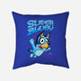 Super Bluey-None-Removable Cover w Insert-Throw Pillow-spoilerinc