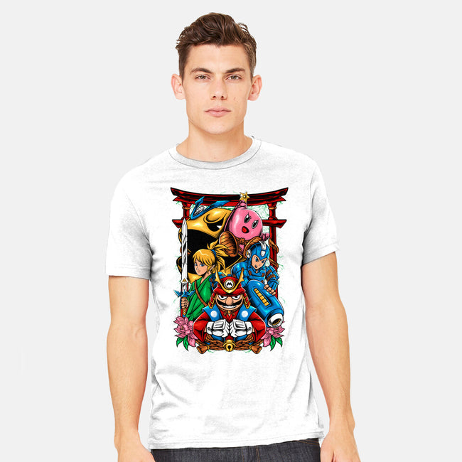 Game Heroes-Mens-Heavyweight-Tee-spoilerinc